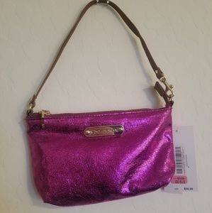 Small Metallic Pink Betsey Bag